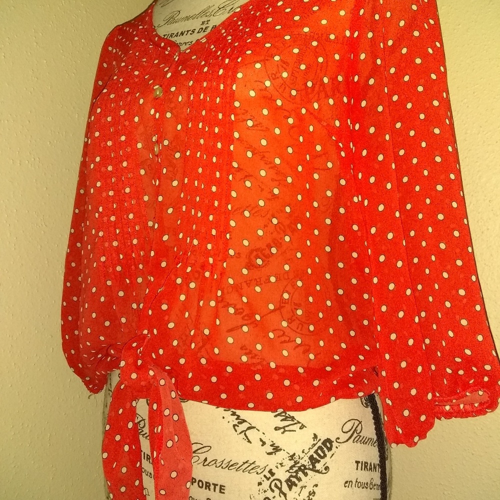 Polka Dot Top